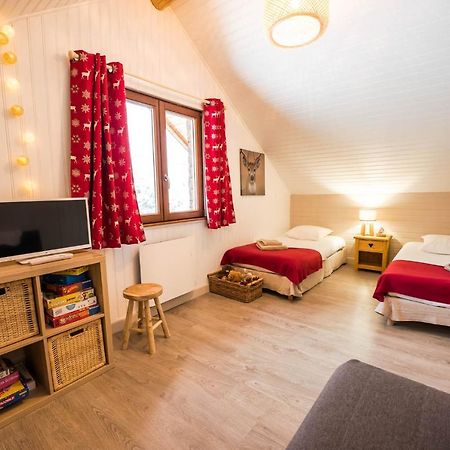 Le Bois Des Neiges Charmant Chalet Authentique A 5 Mn De Gerardmer Xonrupt-Longemer Luaran gambar