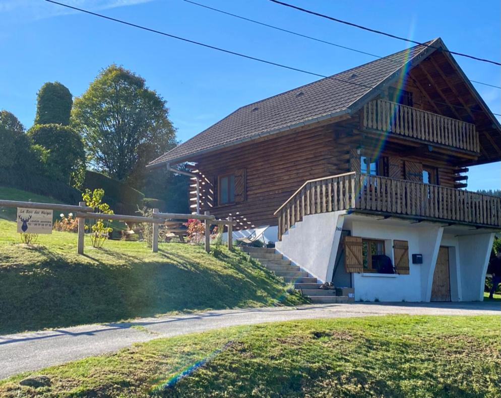 Le Bois Des Neiges Charmant Chalet Authentique A 5 Mn De Gerardmer Xonrupt-Longemer Luaran gambar
