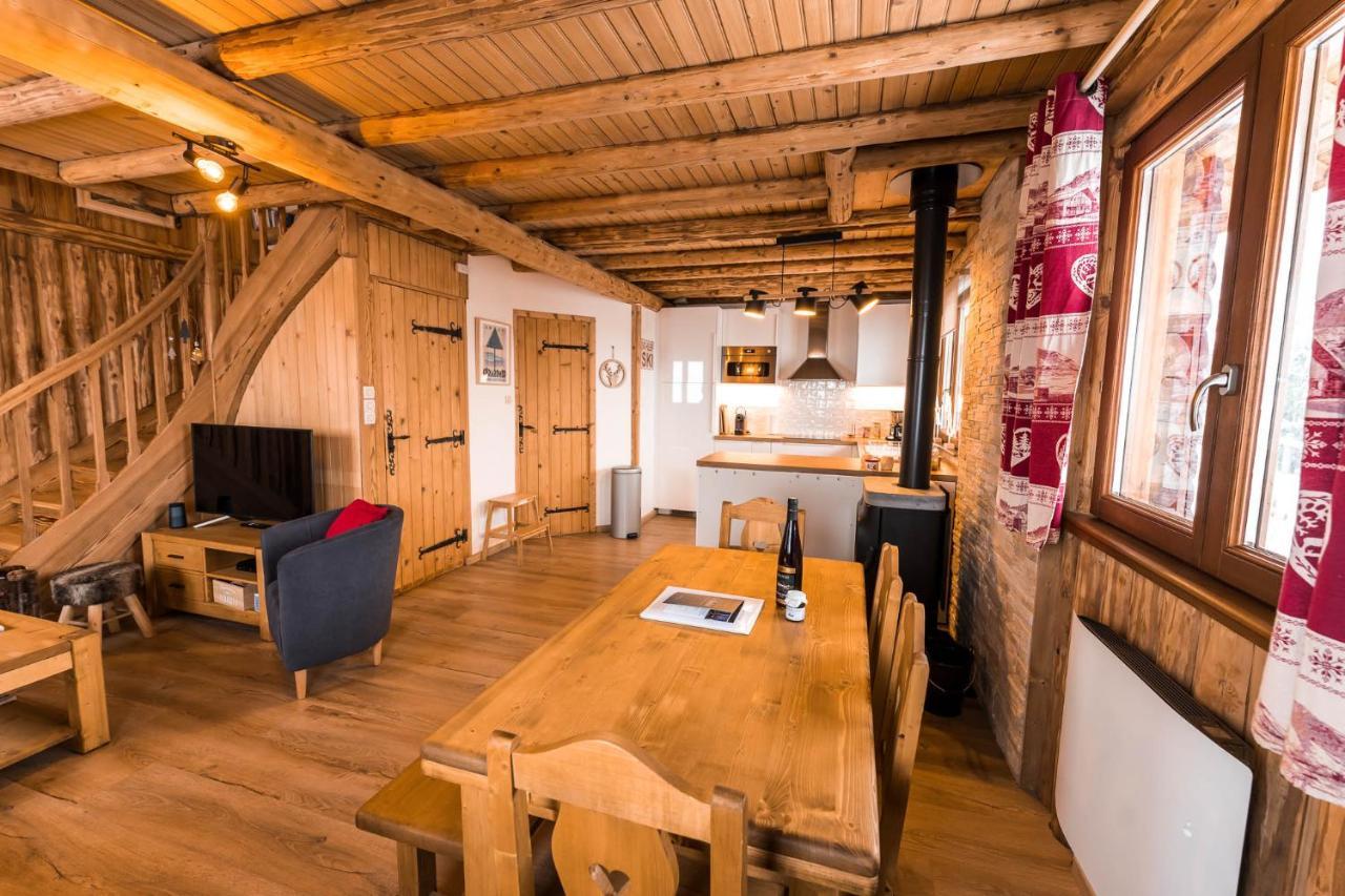 Le Bois Des Neiges Charmant Chalet Authentique A 5 Mn De Gerardmer Xonrupt-Longemer Luaran gambar