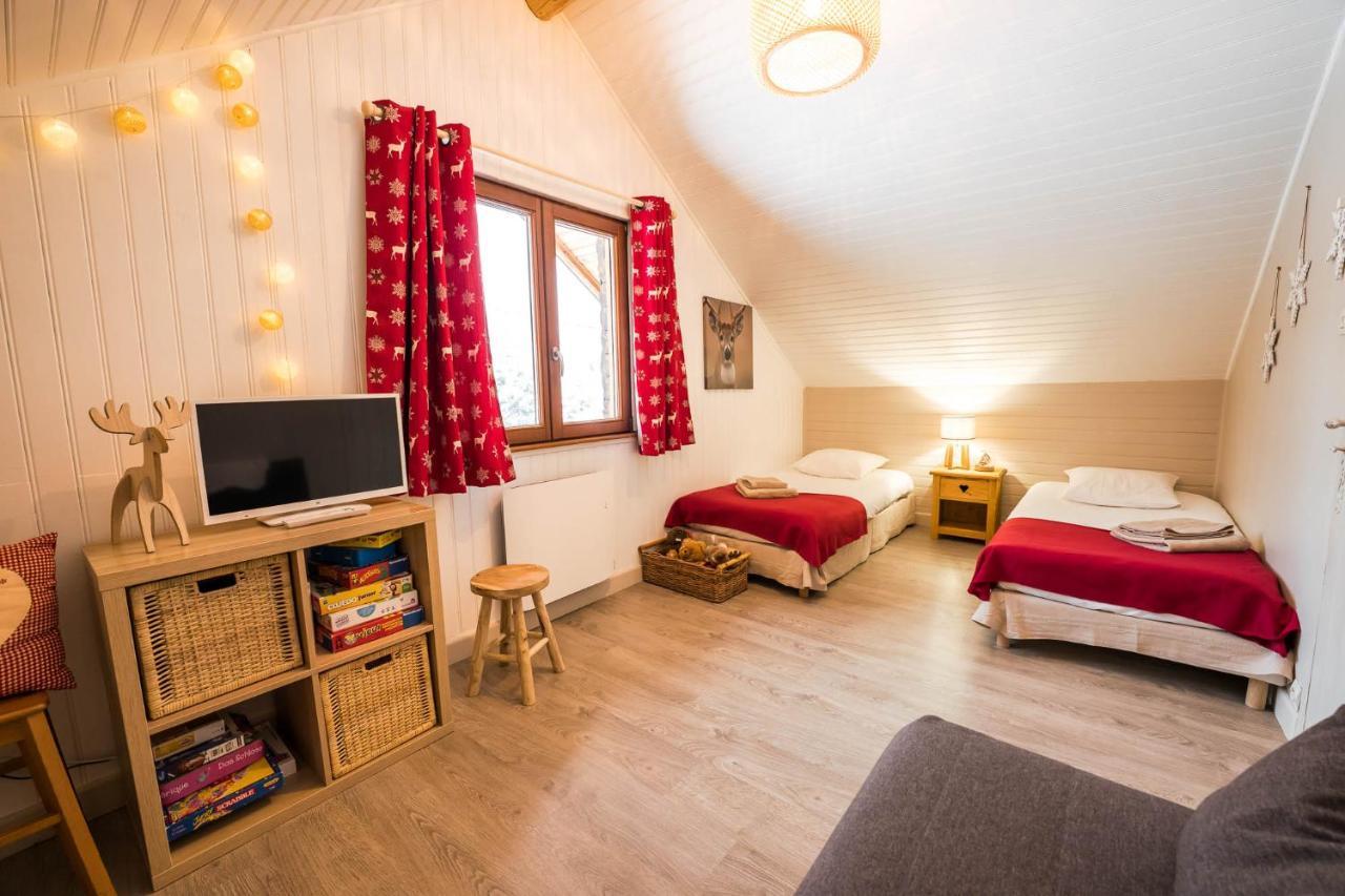 Le Bois Des Neiges Charmant Chalet Authentique A 5 Mn De Gerardmer Xonrupt-Longemer Luaran gambar