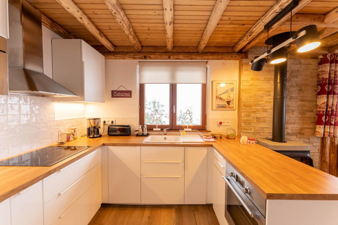 Le Bois Des Neiges Charmant Chalet Authentique A 5 Mn De Gerardmer Xonrupt-Longemer Luaran gambar