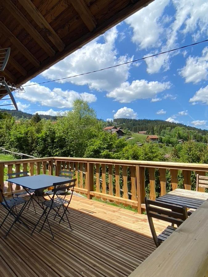Le Bois Des Neiges Charmant Chalet Authentique A 5 Mn De Gerardmer Xonrupt-Longemer Luaran gambar