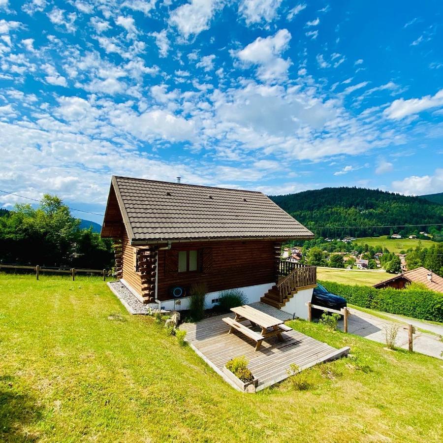 Le Bois Des Neiges Charmant Chalet Authentique A 5 Mn De Gerardmer Xonrupt-Longemer Luaran gambar